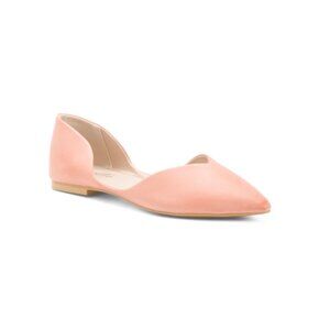ANTELOPE Blush Leather Thea Comfort Flats